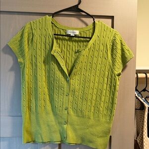 Target Lime Green Knit Top